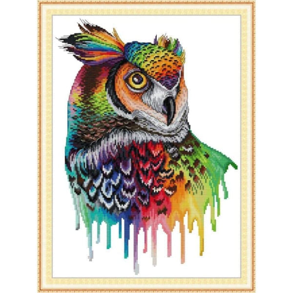 Rainbow owl