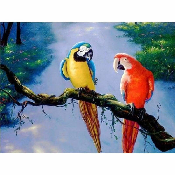 Hot Sale Animal Bird Home Decor Full Drill - 5D Diy Diamond Painting Kits VM9665 - NEEDLEWORK KITS