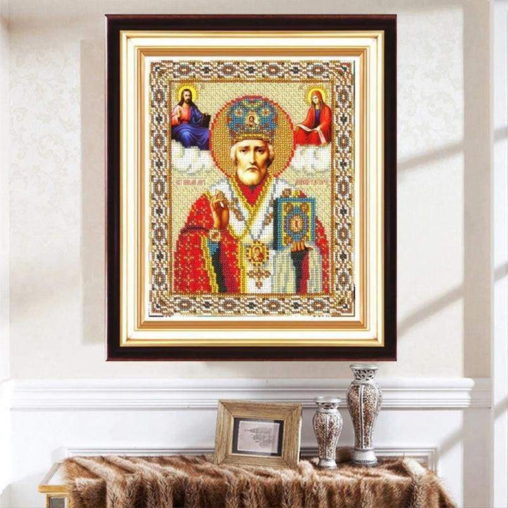 Hot Sale Catholicism Full Drill - 5D Diy Diamond Painting Cross Stitch Kits VM1382 - NEEDLEWORK KITS