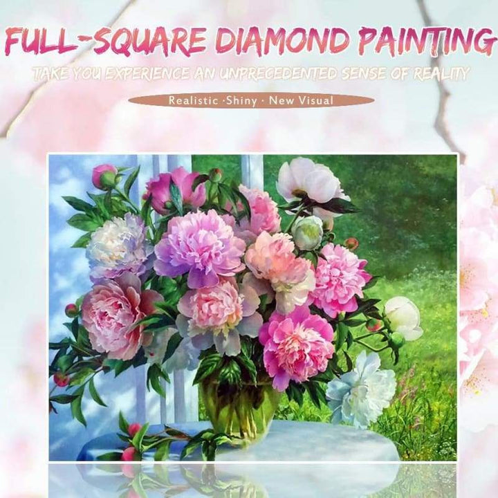 2019 Hot Sale Popular Modern Art Flowers Diamond Embroidery VM1082 - NEEDLEWORK KITS