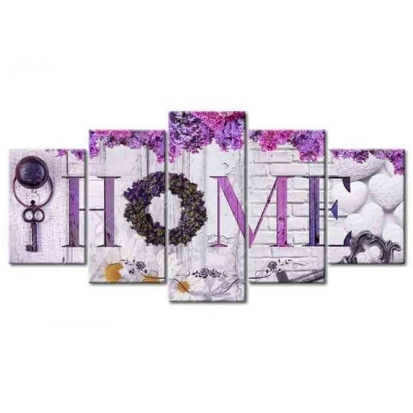 Large Size Multi Panel Sweet Full Drill - 5D Diy Diamond Painting Kits VM8130 - NEEDLEWORK KITS