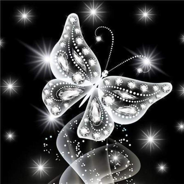Modern Art Dreamy Full Drill - 5D DIY Diamond Painting Butterfly Kits Best Gift VM90210 - NEEDLEWORK KITS