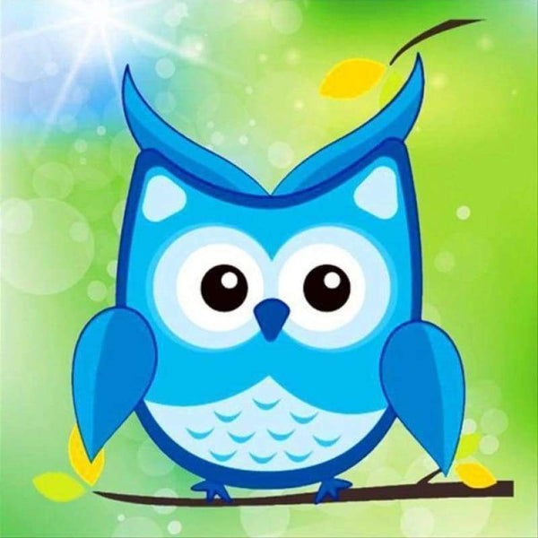 New Arrival Cartoon Colorful Cute Owl Full Drill - 5D Diy Diamond Painting Kids VM1913 - NEEDLEWORK KITS