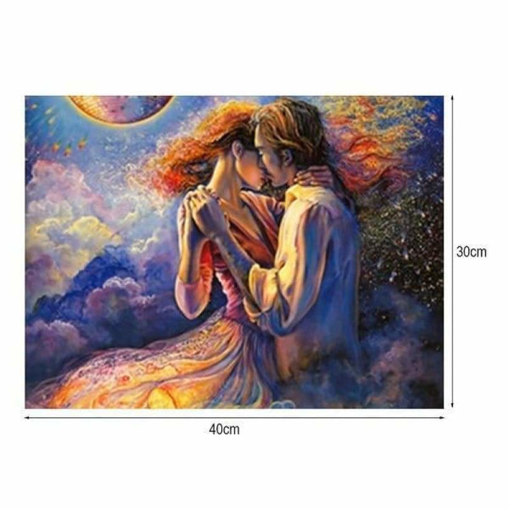 New Dream Lover Pattern Full Drill - 5D Diy Diamond Painting Kits VM7402 - NEEDLEWORK KITS