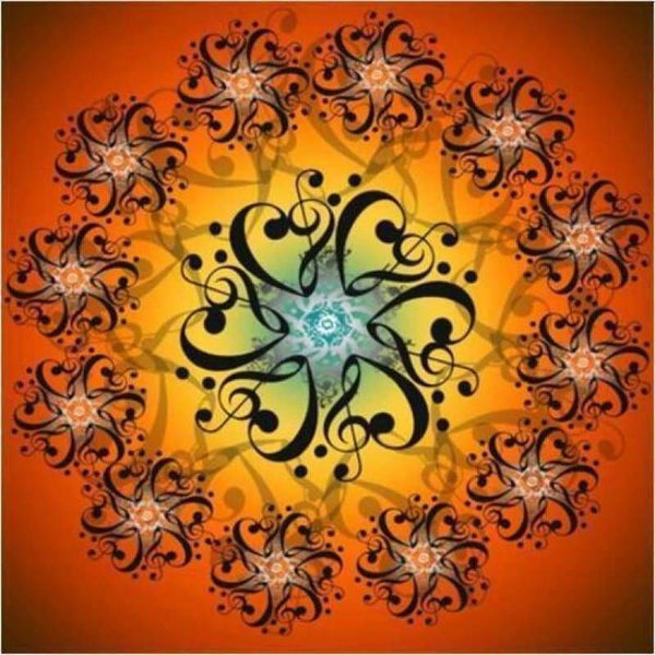 New Dream Mandala Flower Abstract Pattern Full Drill - 5D Diy Diamond Painting Kits VM06009 - NEEDLEWORK KITS