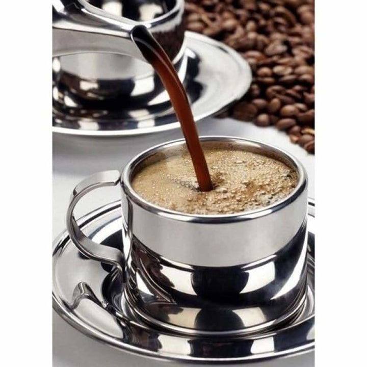 New Hot Sale Coffee Cup Diy Rhinestone Painting Kit VM8725 - NEEDLEWORK KITS