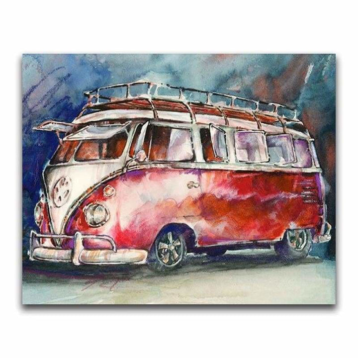 New Hot Sale Colorful Full Drill - 5D Diy Diamond Auto Diamond Mosaic Painting VM2046 - NEEDLEWORK KITS