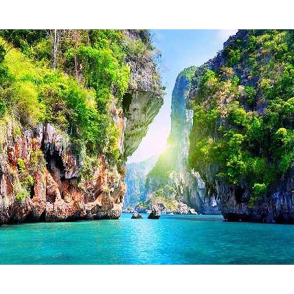 New Hot Sale Colorful Full Drill - 5D Diy Diamond Painting Nature Landscape Kits VM03579 - NEEDLEWORK KITS