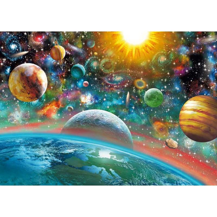2019 New Hot Sale Colorful Star Space Diamond Cross Stitch Kits VM1050 - NEEDLEWORK KITS
