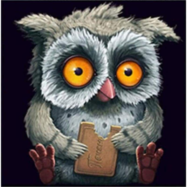 New Hot Sale Popular Funny owl Full Drill - 5D Diy Diamond Painting Kids Kits VM3546 - NEEDLEWORK KITS