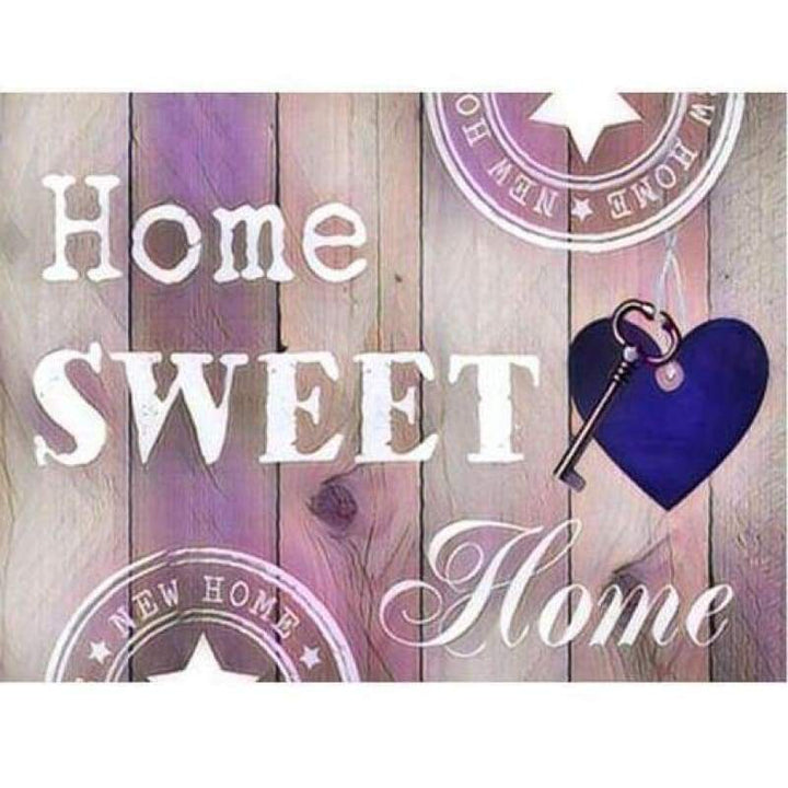 2019 New Hot Sale Sweet Home 5d DIY Rhinestone Cross Stitch Kits VM8299 - NEEDLEWORK KITS
