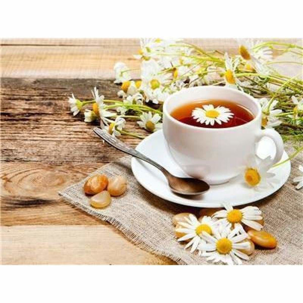 New Hot Sale Tea Cup And Flower Picture Diy Full Drill - 5D Diy Crystal Painting Kits VM30917 - NEEDLEWORK KITS