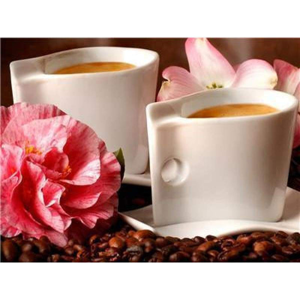 Special Coffee Cup Picture Diy Full Drill - 5D Diamond Painting Kits VM3005 - NEEDLEWORK KITS
