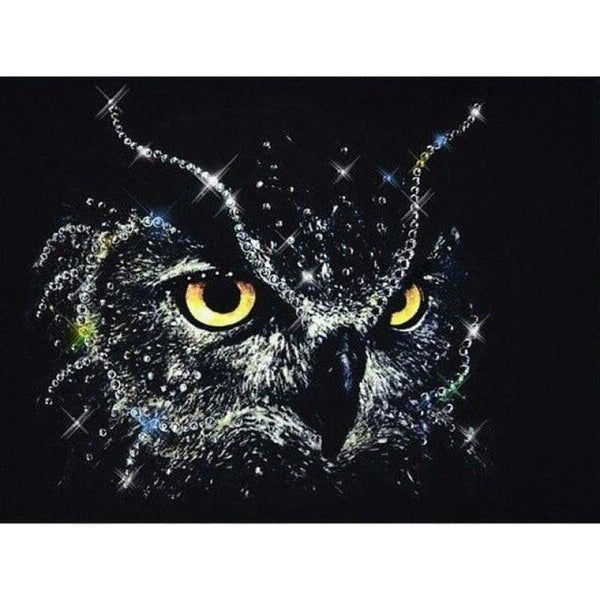 Full Drill - 5D DIY Diamond Painting Animal Owl Embroidery  Art Kits UK - NEEDLEWORK KITS