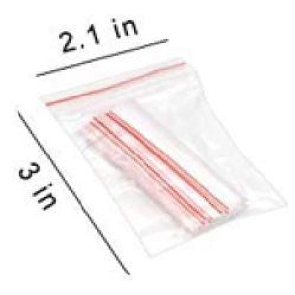 Small Zip Bags (Pack Of 10) - NEEDLEWORK KITS