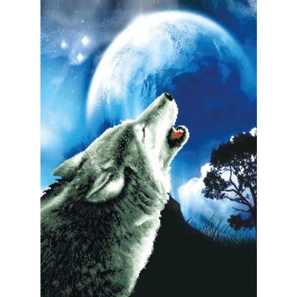Howling Wolf - NEEDLEWORK KITS