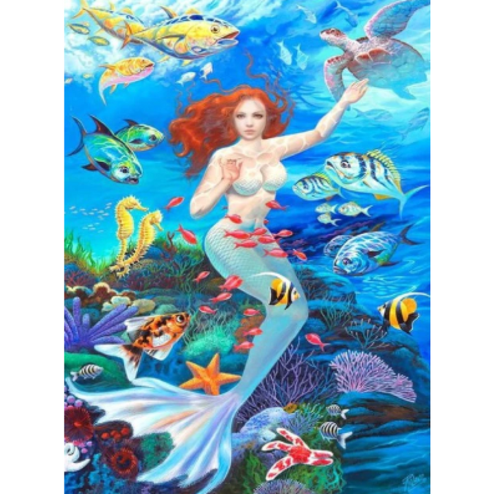 Mermaid Collection 06 - Full Drill Diamond Painting - NEEDLEWORK KITS