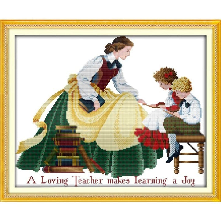 A loving teacher makes learning a joy