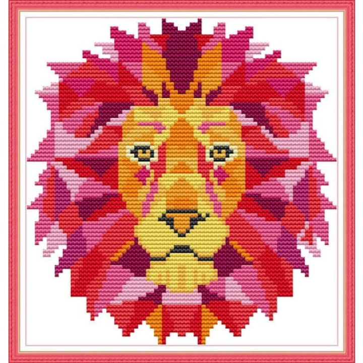 Abstract Animal - Lion