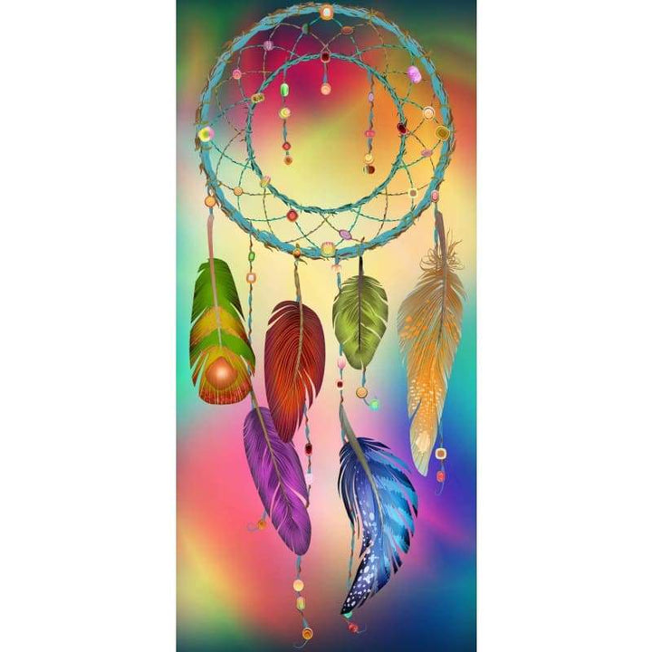 Amazing Colourful Dreamcatcher- Full Drill Diamond Painting 