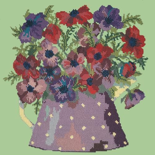 Anemone Pitcher - NEEDLEWORK KITS