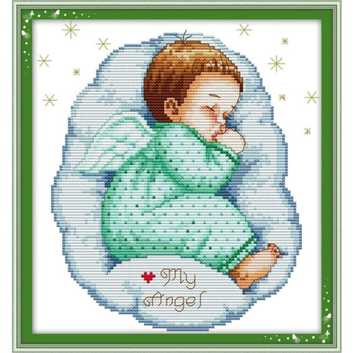 Asleep angel baby(1)(boy)