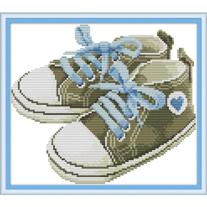 Baby shoes (blue)