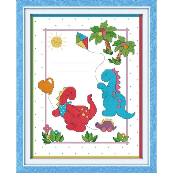 Baby’s birth certificate(5)(baby dinosaur)