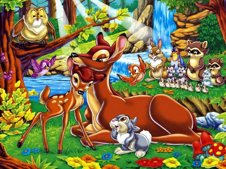 Bambi A - Full Drill Diamond Painting - NEEDLEWORK KITS