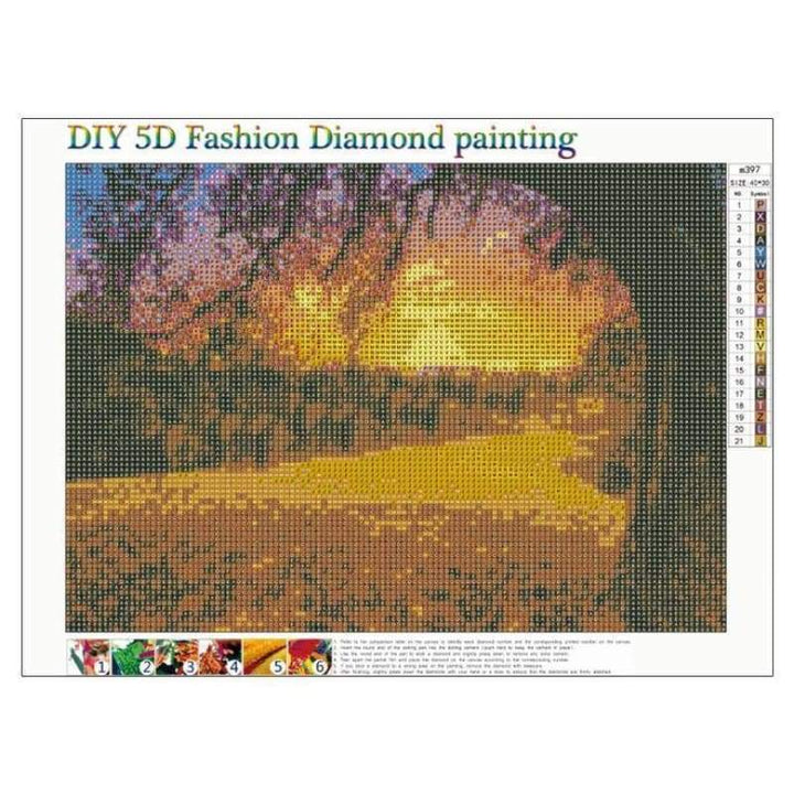 Full Drill - 5D DIY Diamond Painting Kits Artistic Landscape Scene - NEEDLEWORK KITS