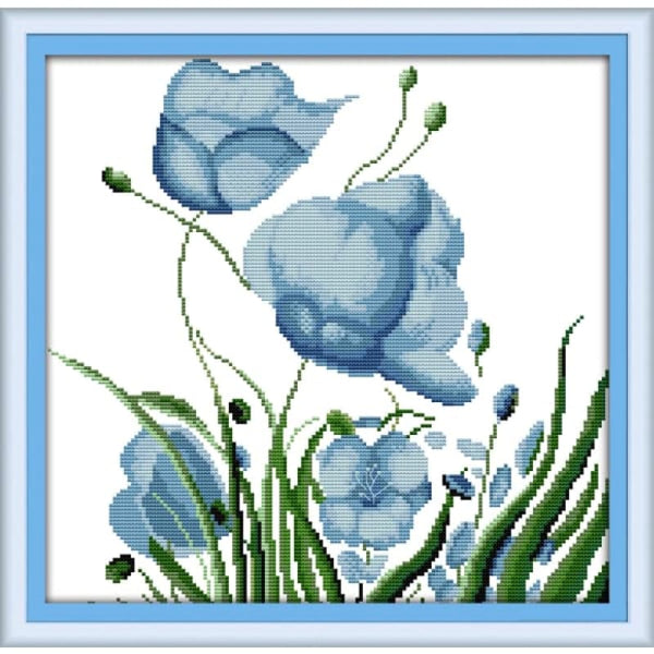 Blue flower