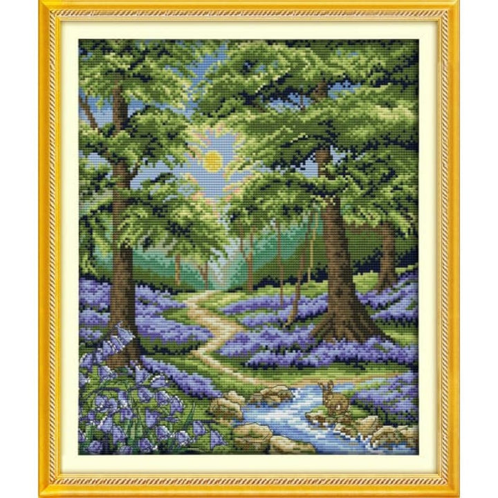 Bluebell forest