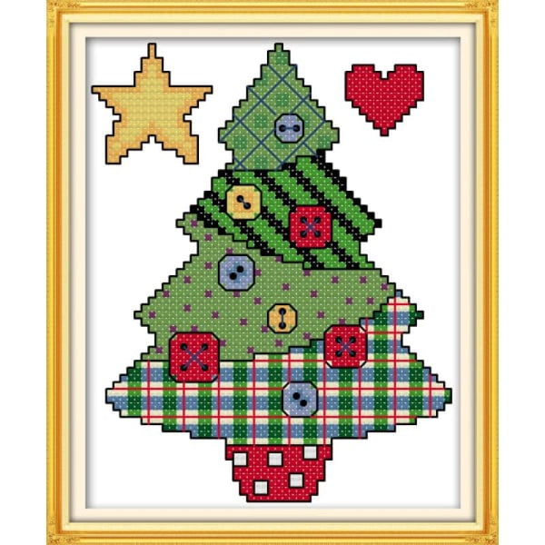 Button Christmas tree