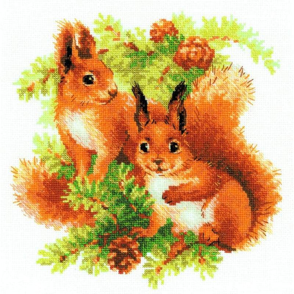 Squirrels - NEEDLEWORK KITS