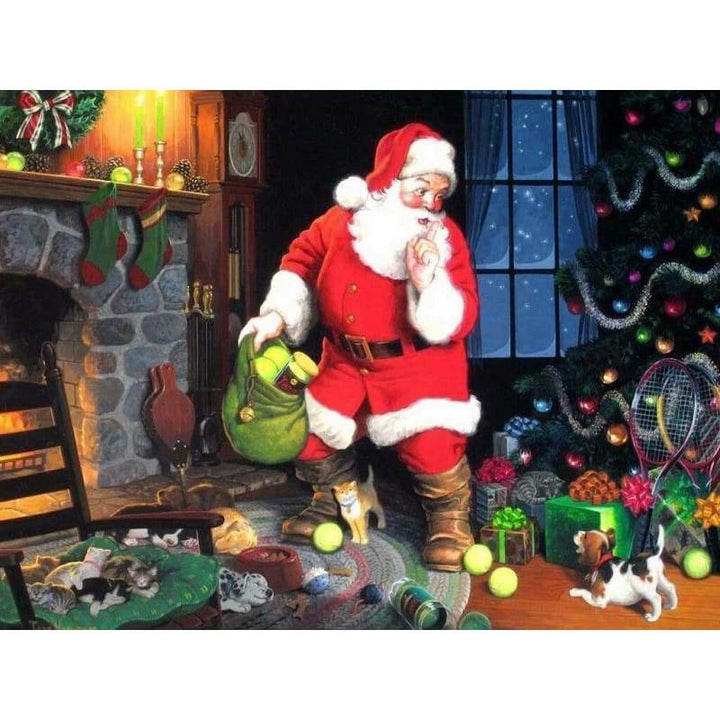 Christmas 17- Full Drill Diamond Painting - NEEDLEWORK KITS