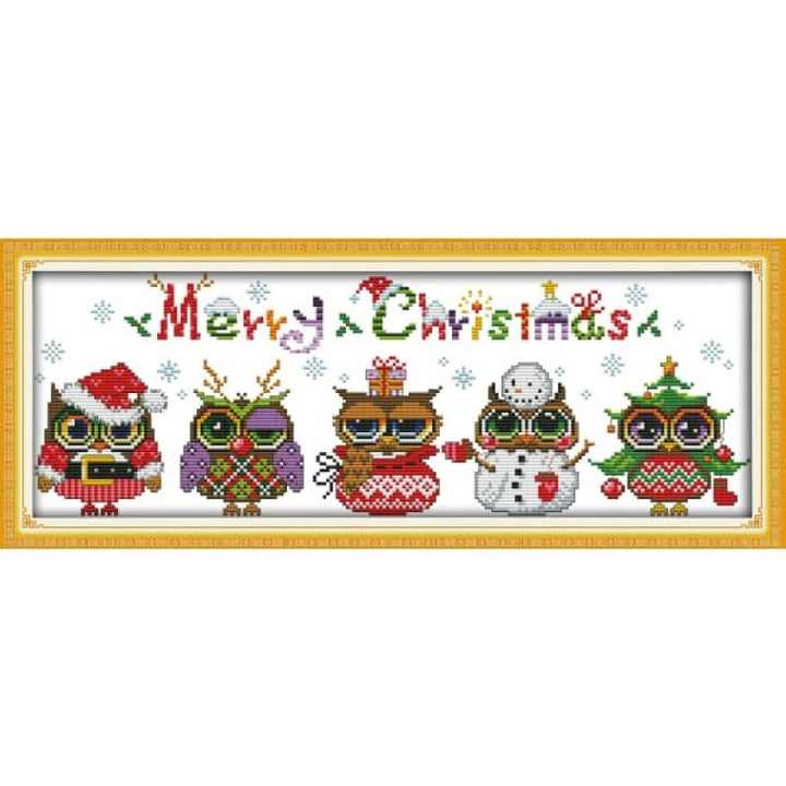Christmas owls