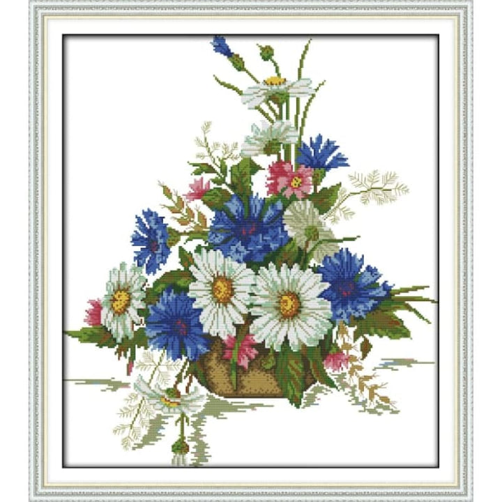 Chrysanthemum flower basket