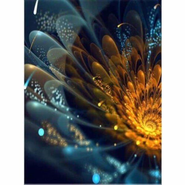 Full Drill - 5D DIY Diamond Painting Kits Colorful Abstract Flower - NEEDLEWORK KITS