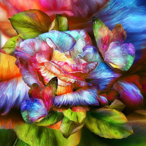 Colourful Flora - NEEDLEWORK KITS