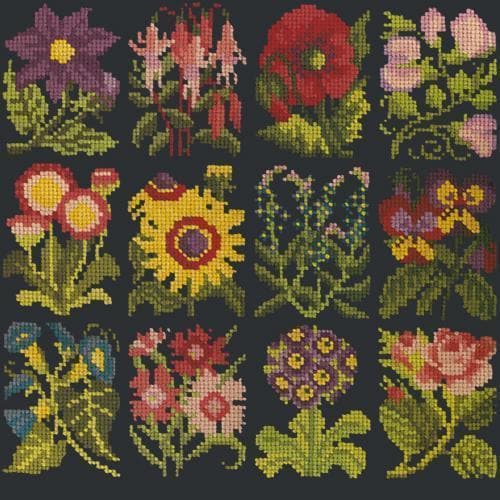 Cottage Garden Favourites - NEEDLEWORK KITS