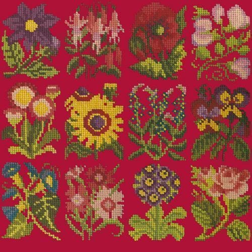 Cottage Garden Favourites - NEEDLEWORK KITS