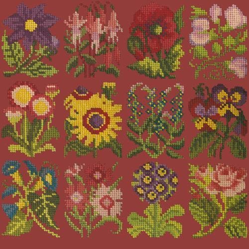 Cottage Garden Favourites - NEEDLEWORK KITS