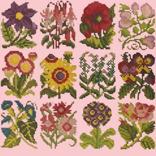 Cottage Garden Favourites - NEEDLEWORK KITS