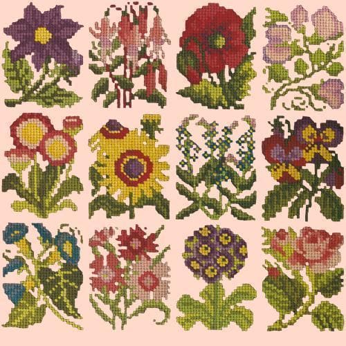 Cottage Garden Favourites - NEEDLEWORK KITS