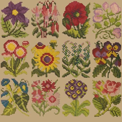 Cottage Garden Favourites - NEEDLEWORK KITS