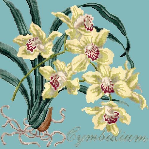 Cymbidium (Boat Orchid) - NEEDLEWORK KITS