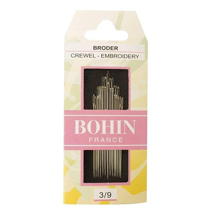 Bohin Embroidery Needle 3-9 - NEEDLEWORK KITS