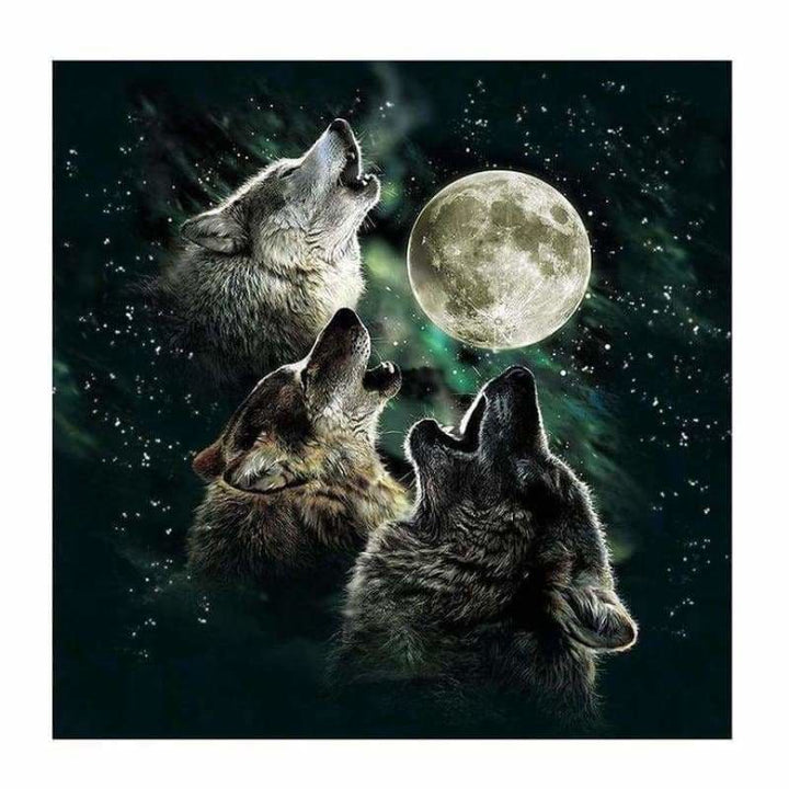 Dream Wolf Pattern Full Drill - 5D Diy Diamond Painting Kits