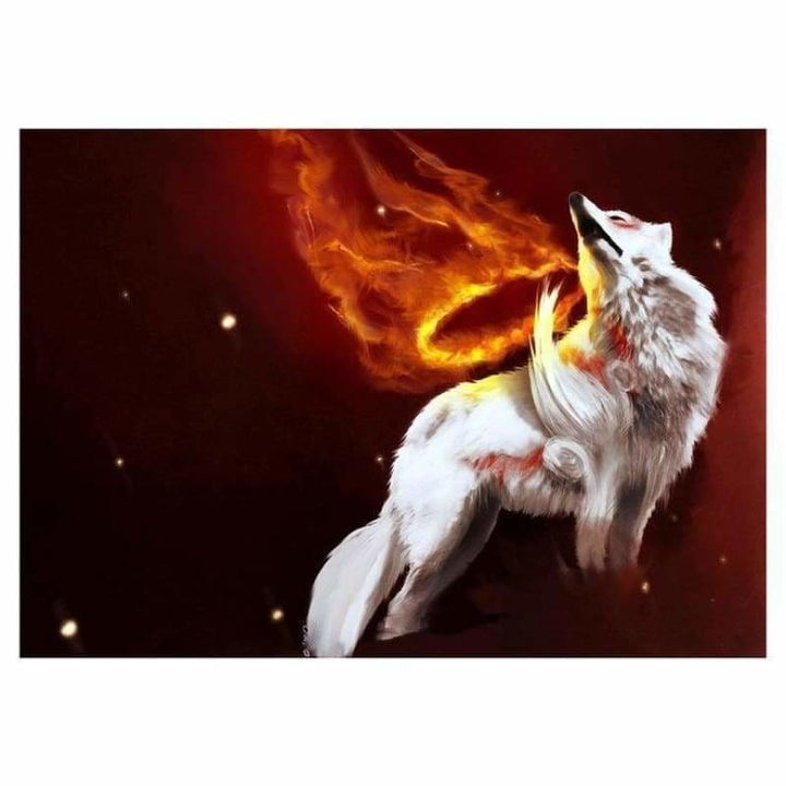 Dream Wolf Picture Full Drill - 5D Diy Diamond Painting Kits