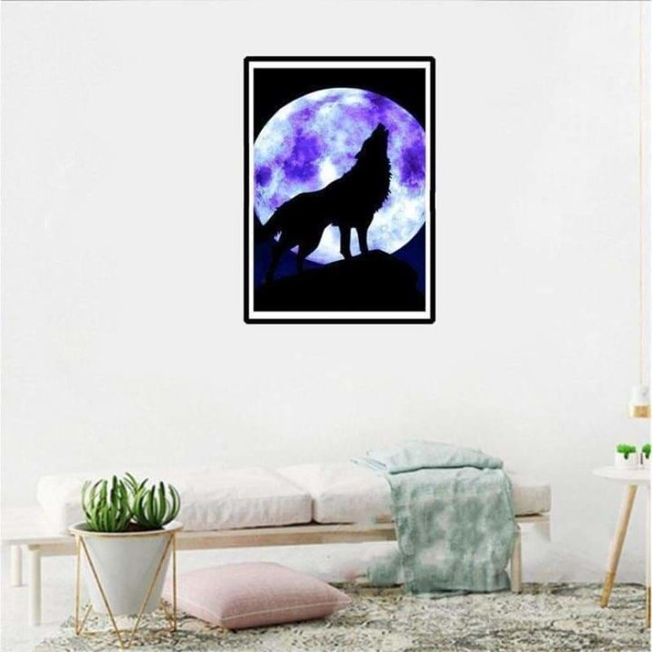 Dream Wolf Picture Full Drill - 5D Diy Diamond Painting Kits